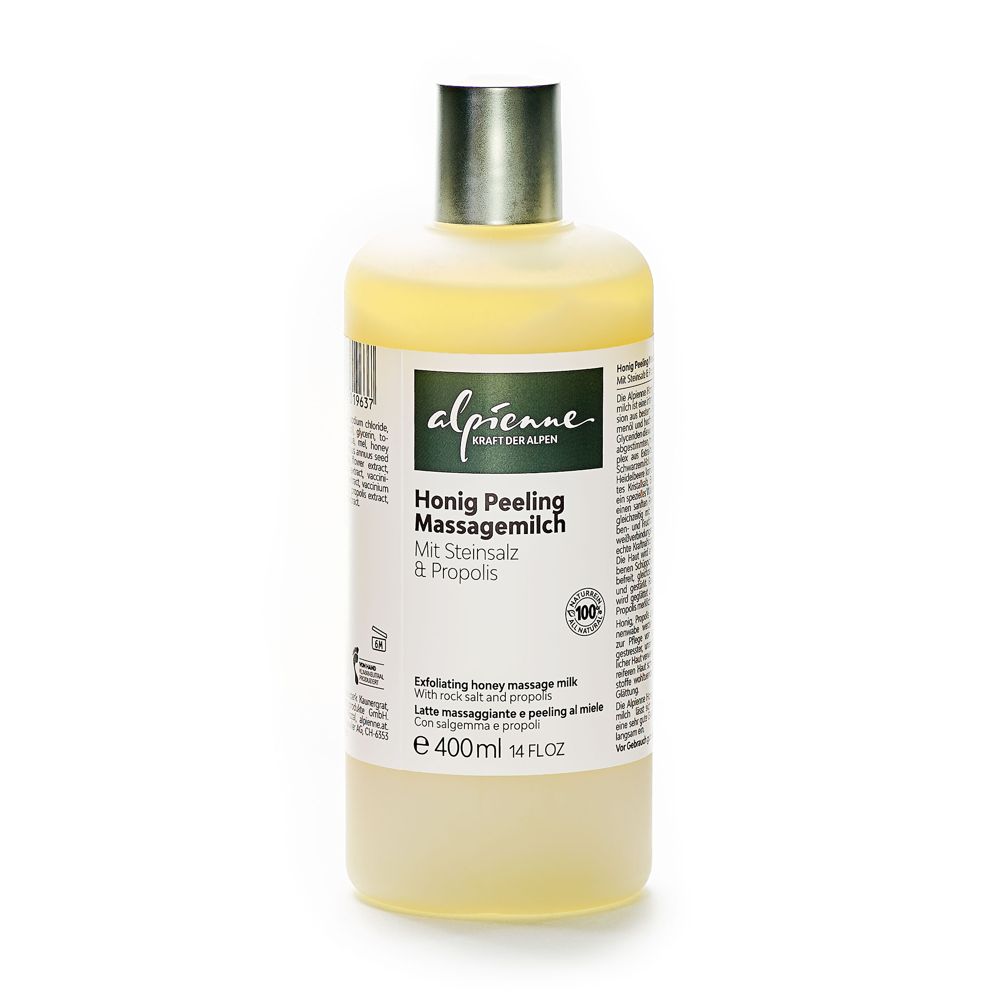 Honig Peeling Massagemilch 