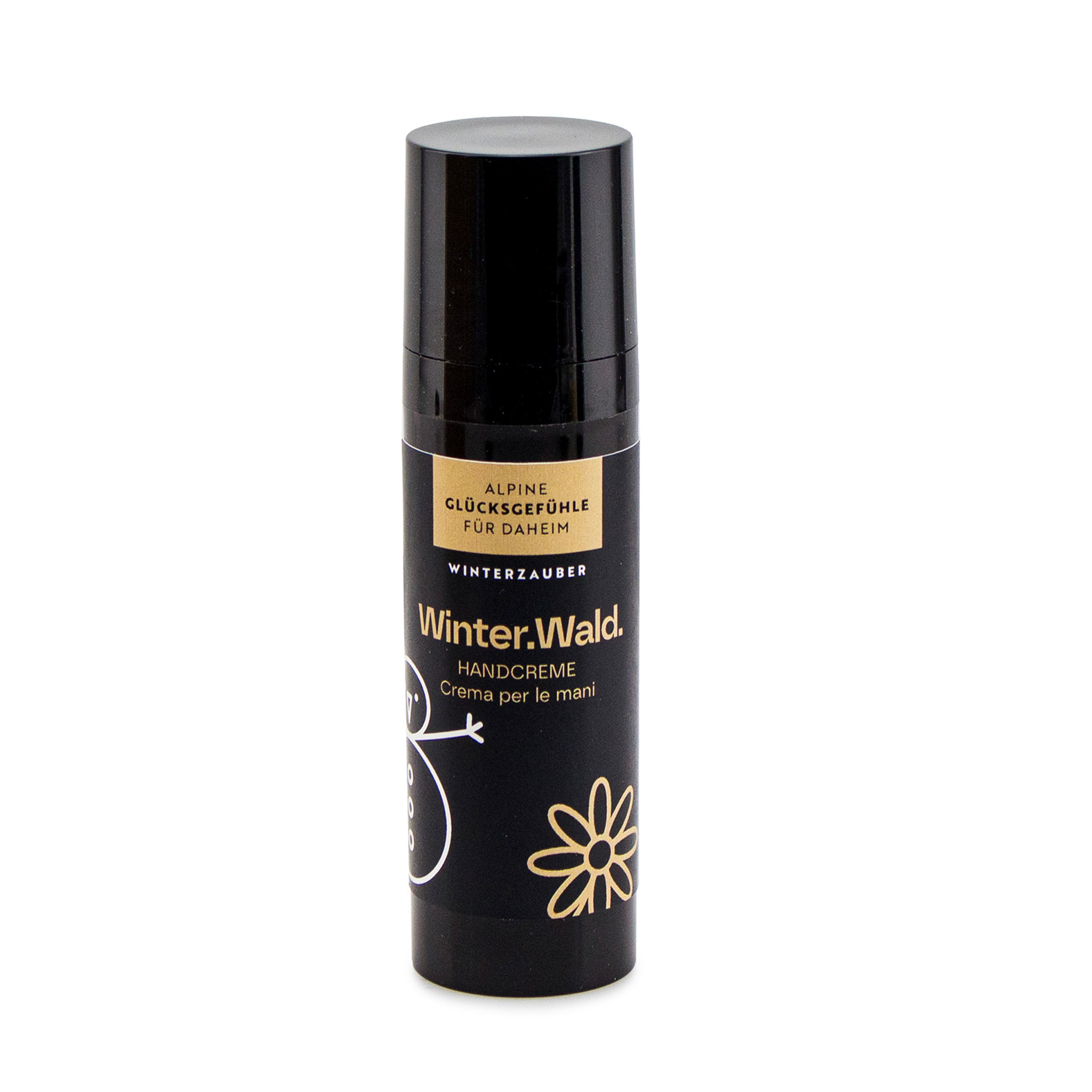 Winter. Wald. Handcreme