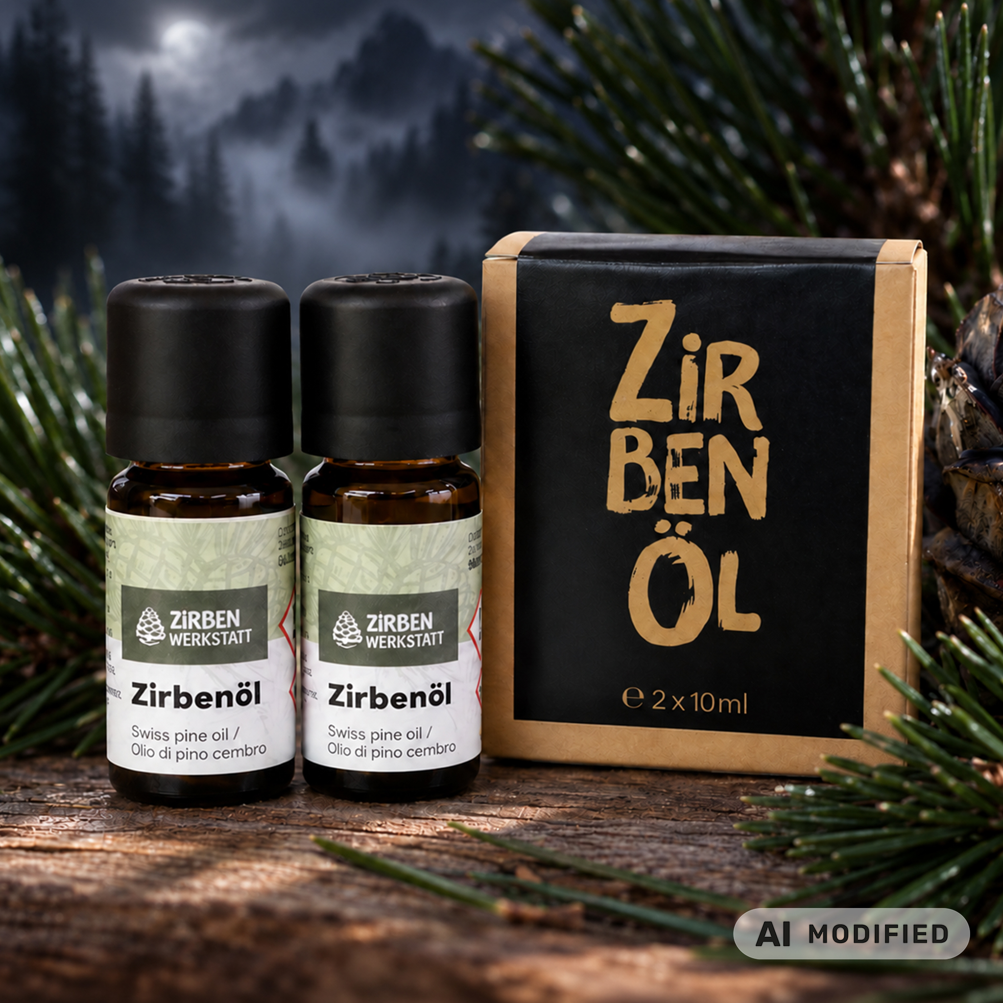 Zirbenöl 2'er Set