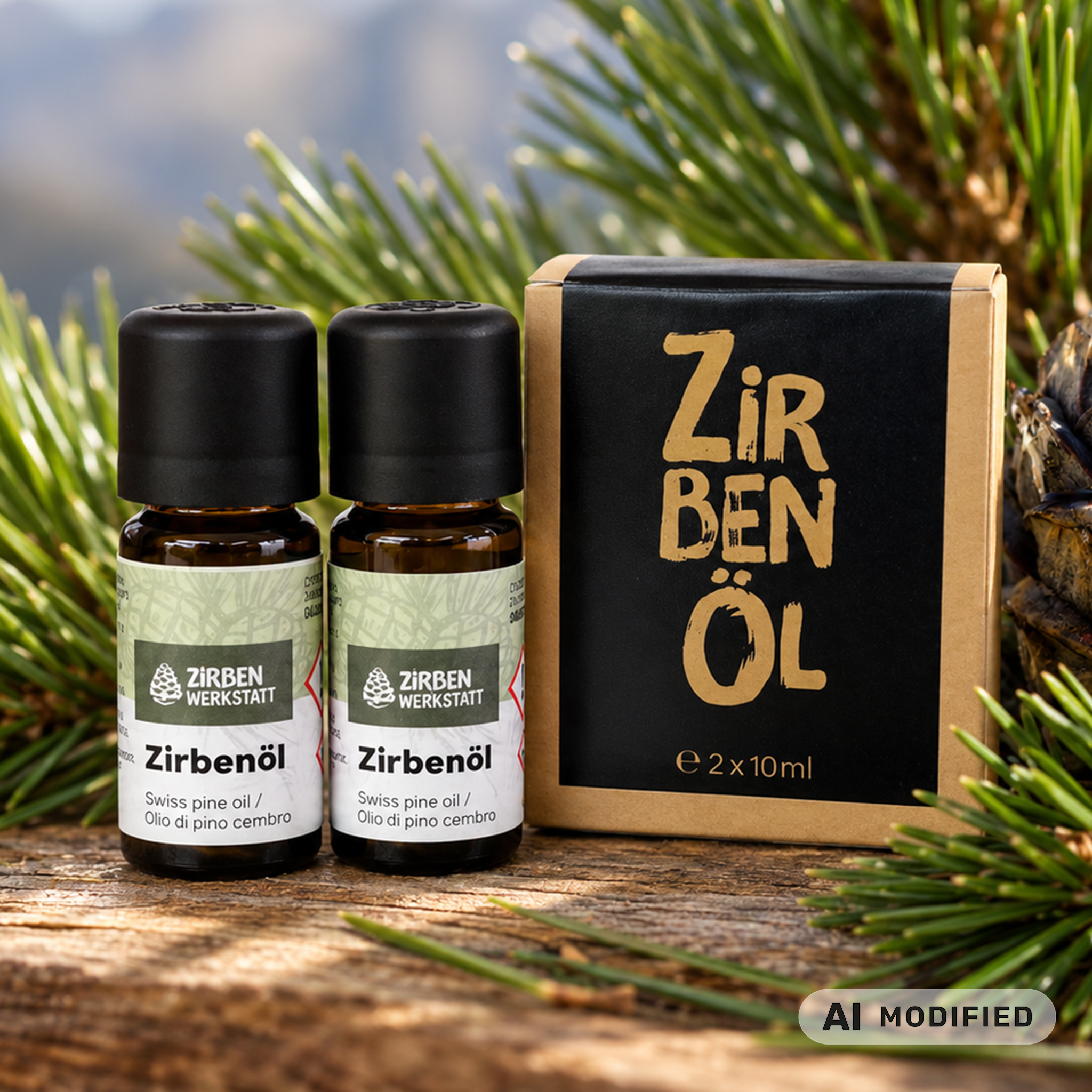 Zirbenöl 2'er Set