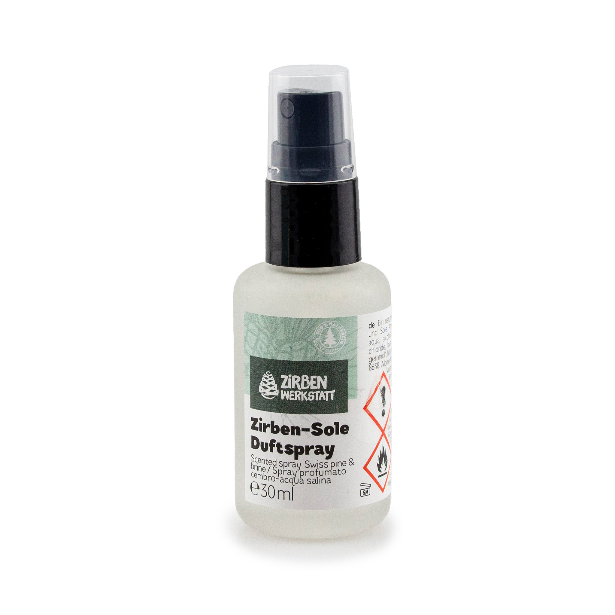 Swiss stone pine brine spray 